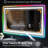 Gaulrapp Anti-Fog RGB Backlit & LED Frontlit Bathroom / Vanity Mirror with Tempered Glass & ETL-294742910
