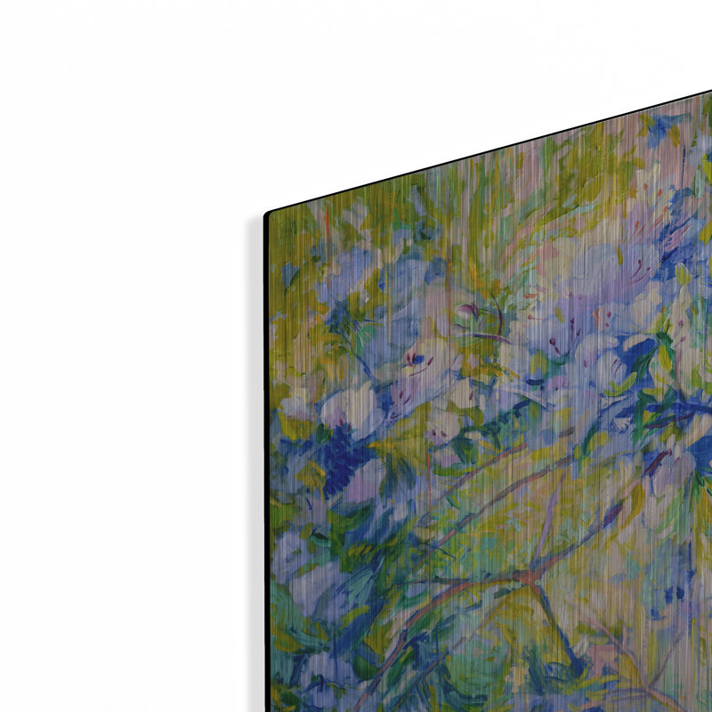  «My Quiet Place 1» par Dorothy Fagan, art mural en métal, H 16 po x l 12 po
