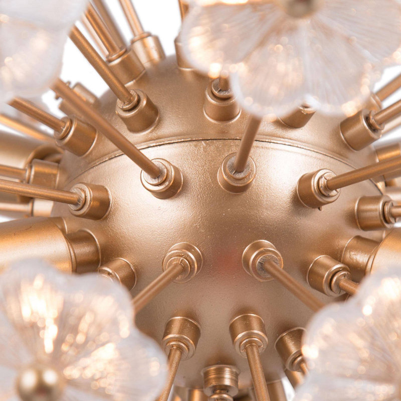 Lustre sphérique spoutnik 6 lumières Glam