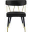 Chaise d'appoint en velours Jeudi-1631554374