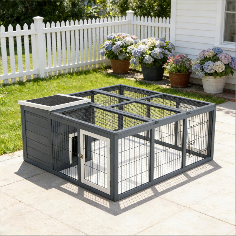 Cage pour petits animaux, Gris / Blanc