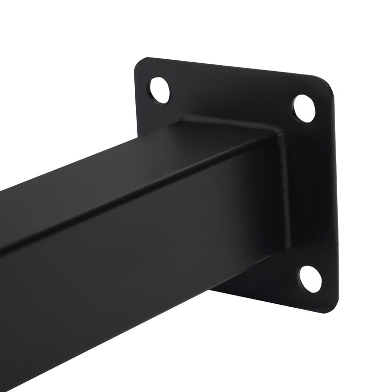 Rampe d'escalier en U (7,87 x 33,46 po), Noir