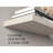 31.5" Wide Floating Shelves Set Of 2, Shelves For Wall Decor For Bedroom, Bathroom Storage Shelves, Book Shelves For Living Room-568393837-568393826