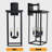 4-Light Outdoor Wall Light (No Bulbs)-672484650-672484821