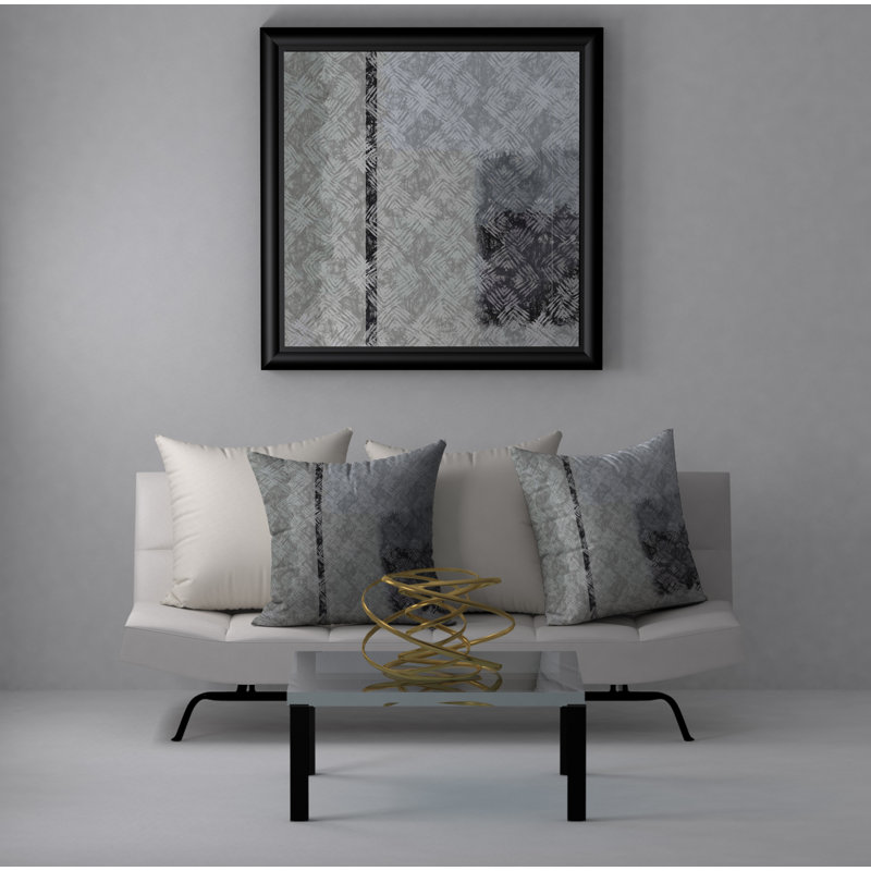 Housse de coussin carrée/insert, 20 po x 20 po