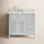 Ensemble de meuble-lavabo simple 37 po Clyda Bergerac-764397285-803299171