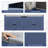 47.2" Modern Farmhouse Storage Bench with Cushion, Upholstered Shoe Bench with Shelf for Entryway, Mudroom, Hallway-380135699-369512755