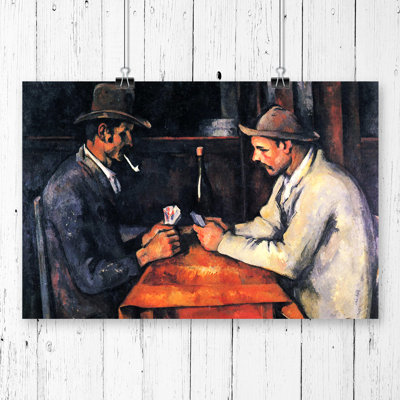 Paul Cezanne the Card Players - Frameless Print