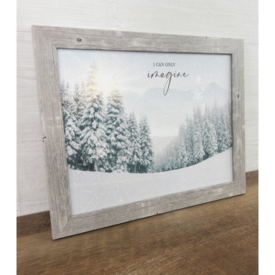 I Can Only Imagine Winter Snow Scene