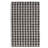 Bubble Argyle Loop Pile Weave Ivory/Charcoal Wool Area Rug By Tufty Home-81281519