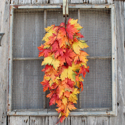 Faux Maple Swag