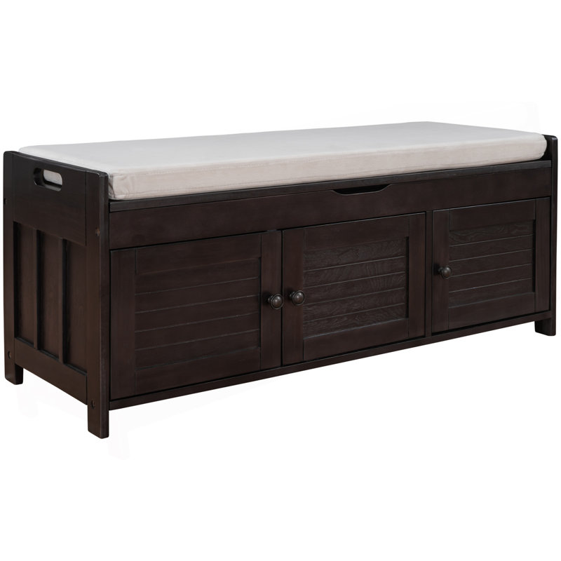 Banc de rangement Gorton, Espresso