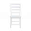 Ensemble de 2 chaises d'appoint en bois de style décontracté-650713487