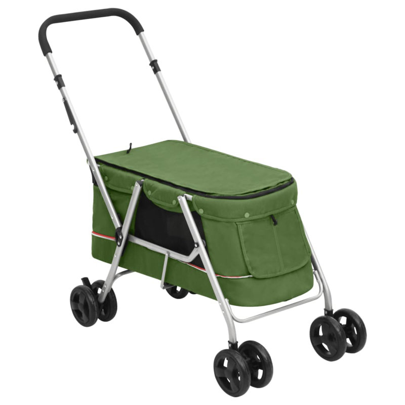 Delvale Collapsible Vehicle Travel Carrier with 1 Door, Green