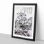 Streams & Mountains by Dong Qichang - Picture Frame Painting Print-55615457-55615453