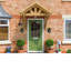Dunster House Wooden Porch canopy 1.6m with Apex Roof, Pressure Treated Timber, 19mm Roof Thickness, Thunderdam