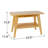 Solid Wood Entryway Shelf Storage Bench-755366459