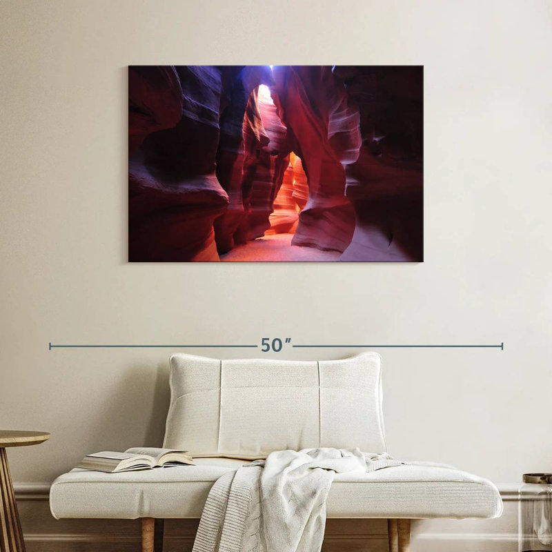 Rayons de soleil Alvord Antelope Canyon, H 26 po x l 39 po