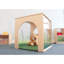 Whitney Brothers® 29.5'' W x 30.25'' D Indoor Solid + Manufactured Wood Playhouse