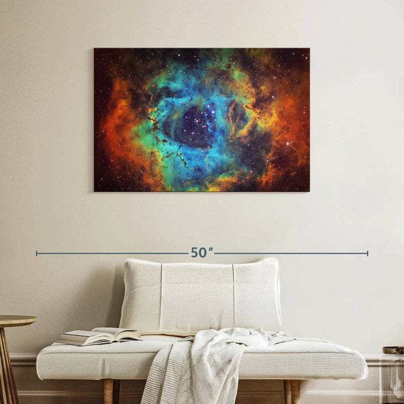 Oberle Celestial Nebula, 26" H x 39" W