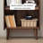 Solid Wood Storage Cabinet Bookcase