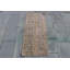 Tapis tissé à la main à motif de patchwork turc anatolien rétro - parfait pour les tapis de salle de bain et de porte