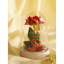 Disney Pastel Princess Florals In A Cloche With Neon Light Belle