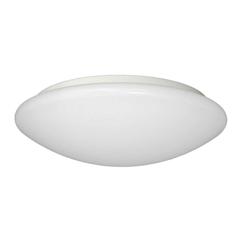Acrylic LED Flush Mount, 3.53" H x 11.81" W x 11.81" D