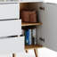 138 Cm Wide 3 Drawer Sideboard