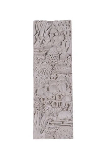 Coral Reef Panel Wall Decor Statue