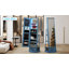 Armoire à bijoux de 21,1 po de largeur avec miroir-792398812