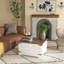 Table basse avec rangement caché HOMcom