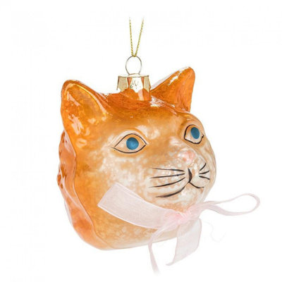 Ornement en forme de chat