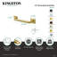 Barre d'appui de 1-1 / 4 po Kingston Brass Claremont Kingston-11173740-55630610