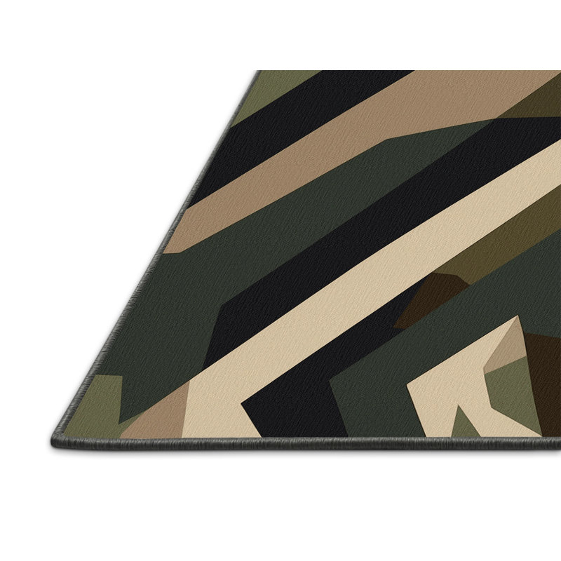 Lattice Scope Rug, Rectangle 5' x 8'