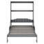 Grand lit escamotable avec coussin