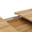 Extendable Metal Base Dining Table