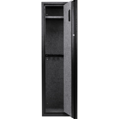 4.33 Cu Ft Digital Keypad Safe For Rifles - Secure Storage Solution. Ample Room Rifles, Ammo And Accessories. Versatile Home Business Settings. Black Steel Finish Option.