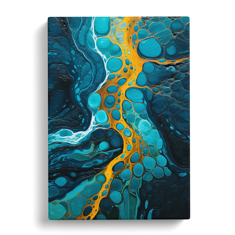 River Abstract No.2 - Print, 50cm H x 35cm W x 3cm D