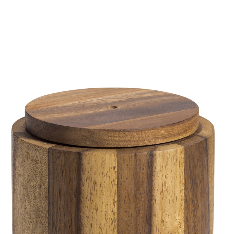 Acacia Wood Utensil Holder