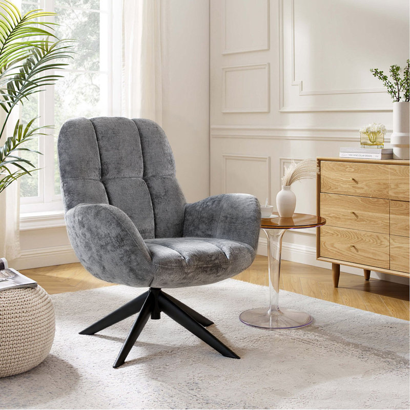 Glenfield Upholstered Swivel Armchair
