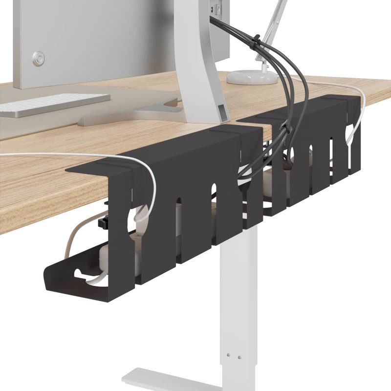VidaXL Cable Organiser, Black