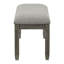 Banc de salle à manger en bois 1pc
