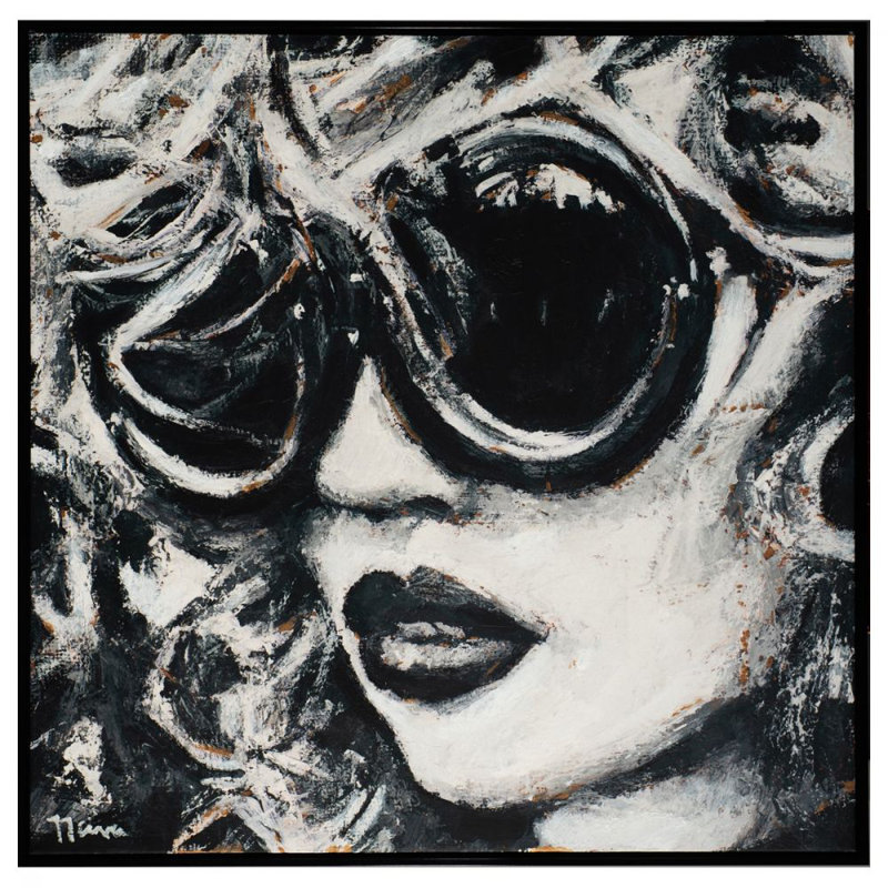Shade Print by Nava Lundy, 51" H x 51" W x 2" D
