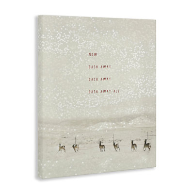 «Dash Away Winter Poem» par Rhonda Addison