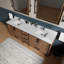 Meuble-lavabo double 84 po Rustwood X P 22 po D