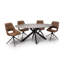 Nysa Round Metal Base Dining Table-2060437779