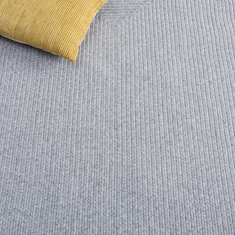 Braided 281 Hand Woven Performance Machine Washable No Pattern Rug, Rectangle 2' x 3'