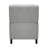 Modern Home Furniture Reclining Chair 1Pc Textured Fabric Upholstered Nailhead Trim Solid Wood Frame Self-Reclining Motion Chair-1620881114