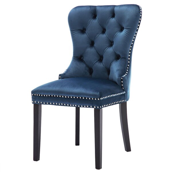 Rosdorf Park Mcginty Tufted Velvet Upholstered Side Chair | Wayfair